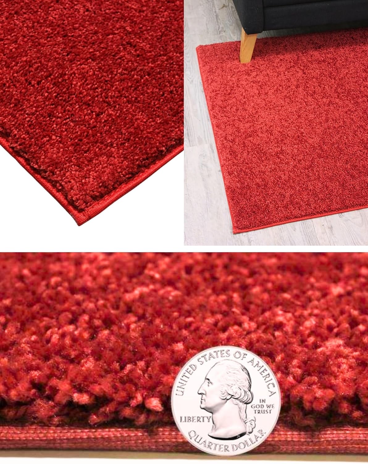 KOECKRITZ Soft and Colorful Kids Classroom Area Rugs (Passes Flammability Pill Test) Many Sizes and Bright Colors to Select from (10' x 10', Fire Engine)