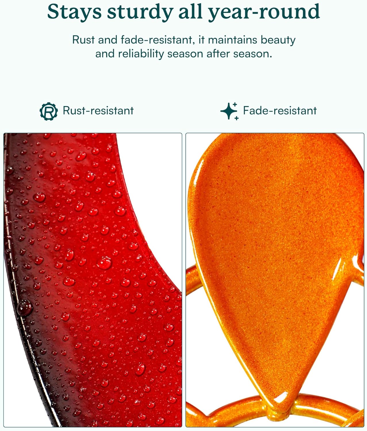 Wind Spinners Outdoor - Large Kinetic Metal Wind Sculptures & Spinners for Yard and Garden, Yard Spinner Decor for Outside (22" W x 83" H)