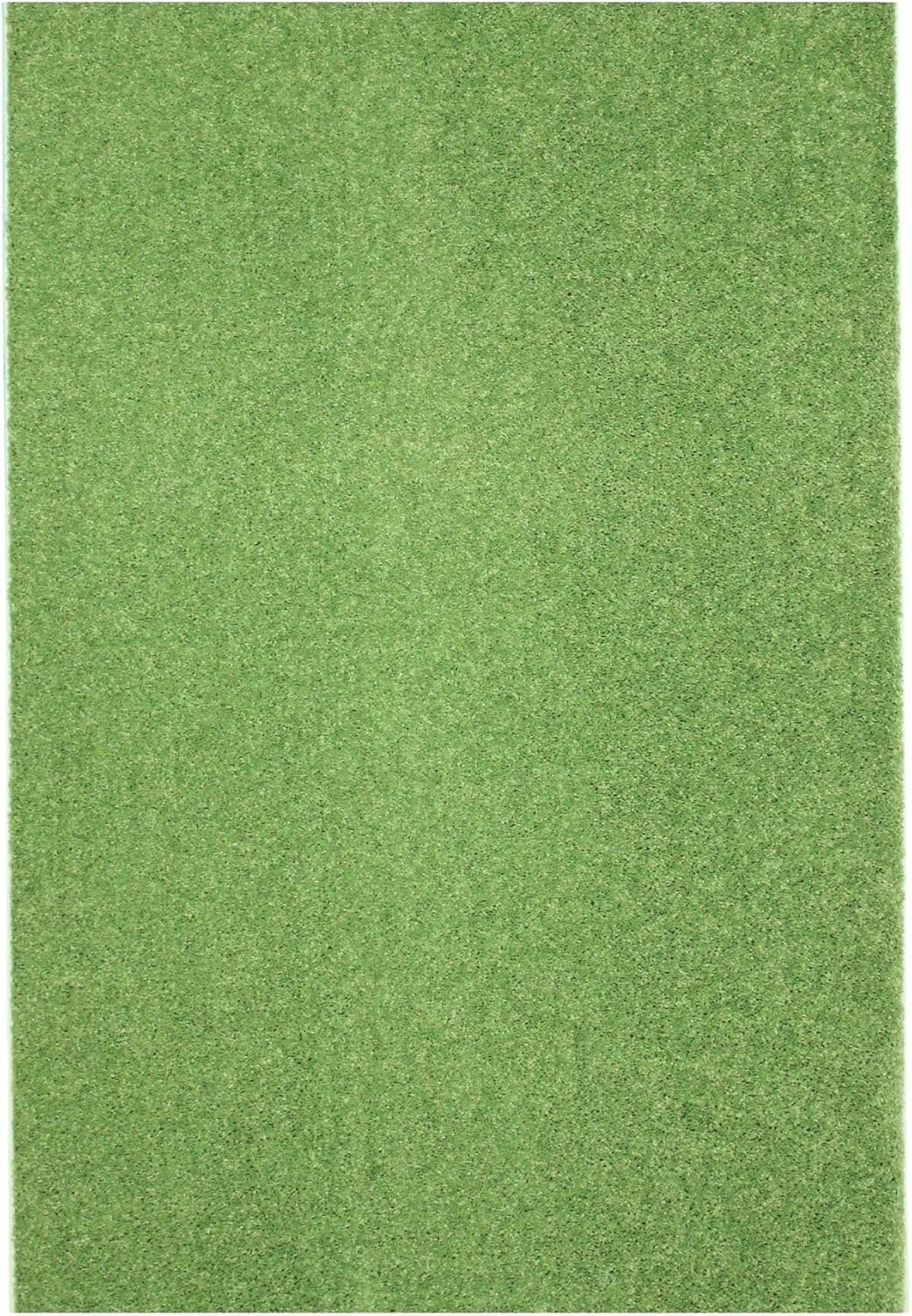KOECKRITZ Soft and Colorful Kids Classroom Area Rugs (Passes Flammability Pill Test) Many Sizes and Bright Colors to Select from (4' x 6', Lime)