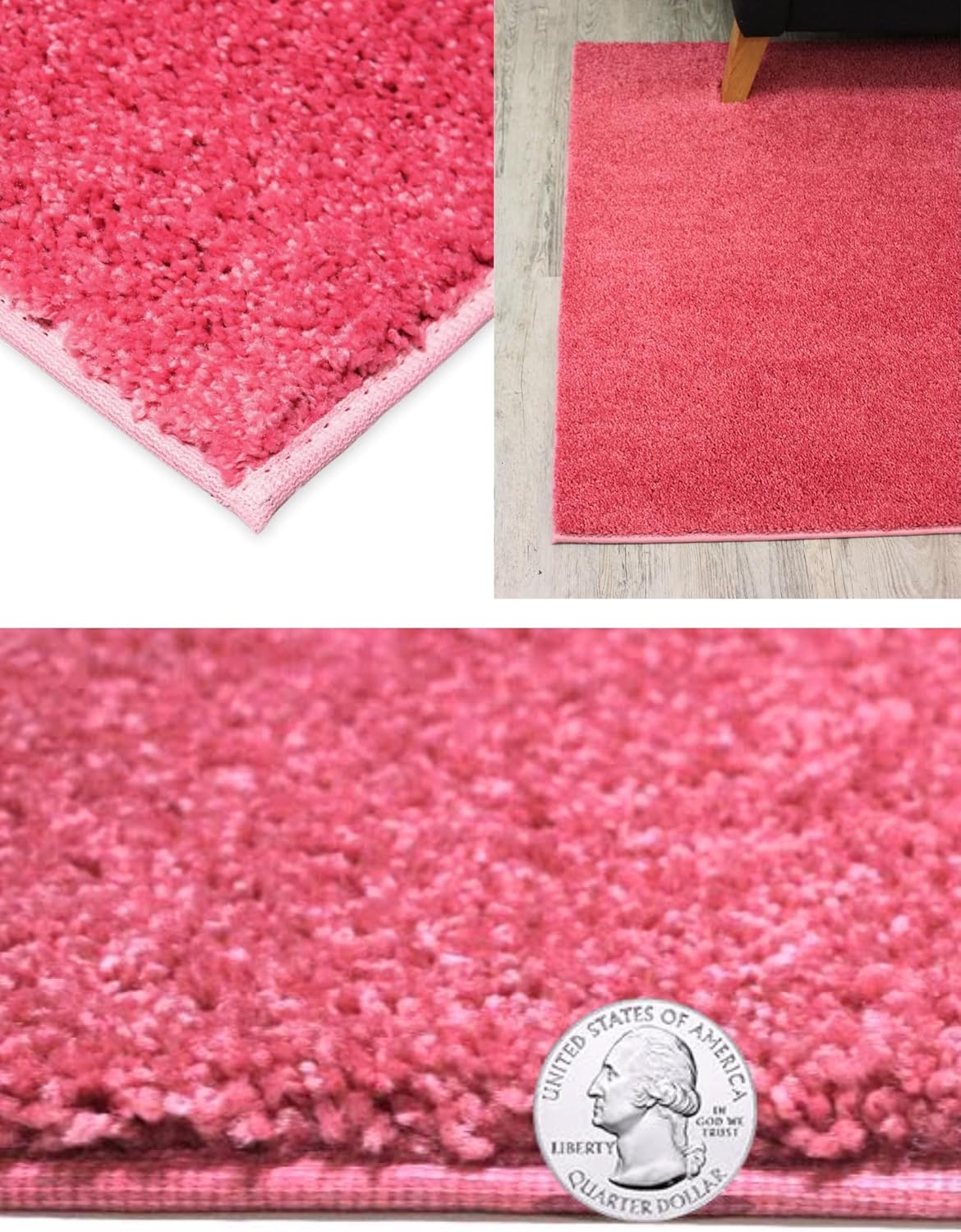 KOECKRITZ Soft and Colorful Kids Classroom Area Rugs (Passes Flammability Pill Test) Many Sizes and Bright Colors to Select from (8' x 12', Glamour)