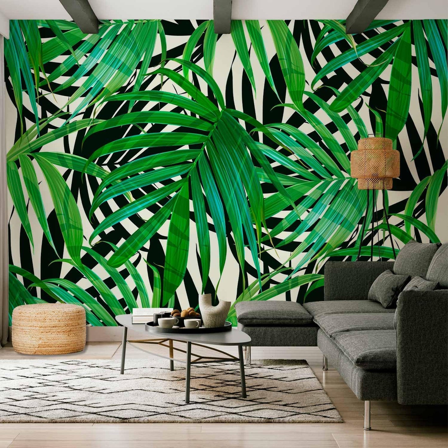 artgeist Wall Mural Tropical 138x101 in - XXL Non-Woven Wallpaper Fleece Wall Decor Photo Print Picture Image Design Home b-B-0280-a-a