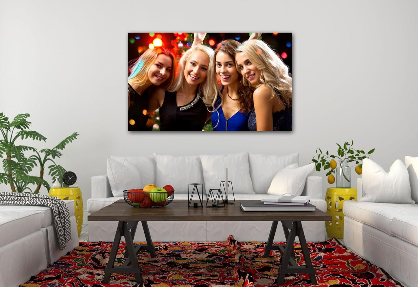 Photo.Gifts - Personalized Custom Canvas Prints 40 x24 Inch - Your Photos On Canvas - Large Canvas Print Wall Art for Bedroom, Living Room, Wedding Baby Pet Family Pictures - Custom Gifts