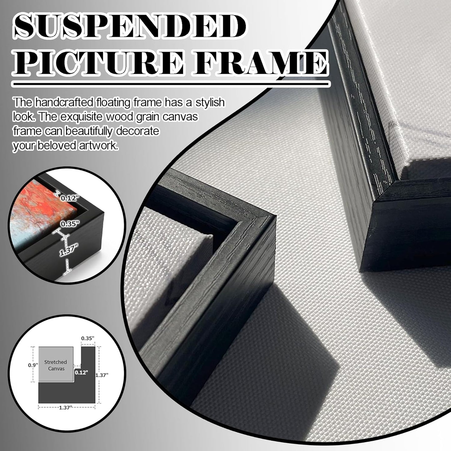 QZQCBLC Landscape Canvas Wall Art, Blue Mountains Lake Houses Green Trees Scenery Framed Paintings Artwork for Living room Bathroom Bedroom Home Office Wall Pictures Decor 20x40 IN