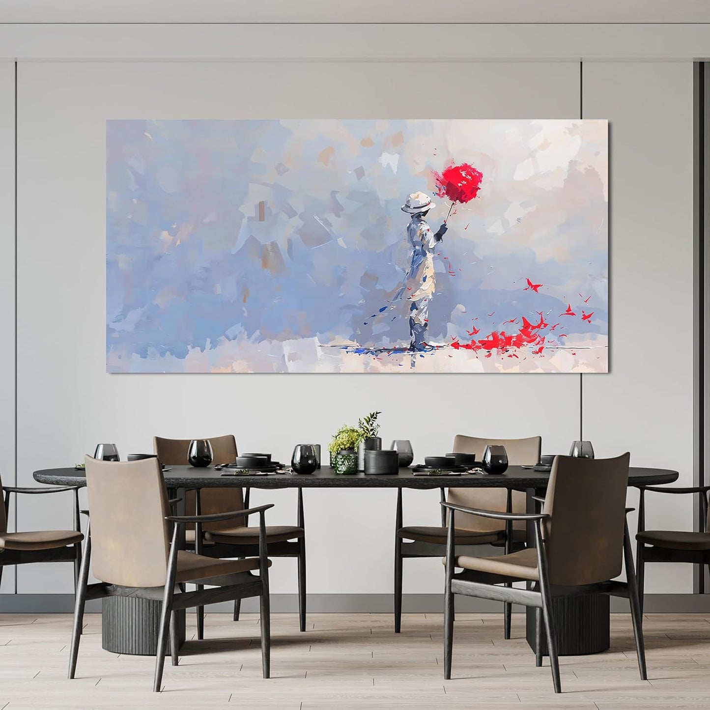 Large Canvas Wall Art Decor Modern Minimalist Wall Art Decor Wall Pictures For Living Room Artwork for Walls Ocersized Colorful Wall Art Decorations Bedroom Office Home Wall Decor Prints 29" X 58"