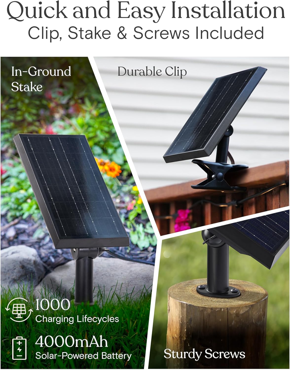 Brightech Ambience Pro 27-Ft Solar String Lights for Outside - Super Bright Remote Control Color Adjustable Outdoor String Light - Commercial Grade String, Waterproof LED for Patios, Camping, 12 Bulbs