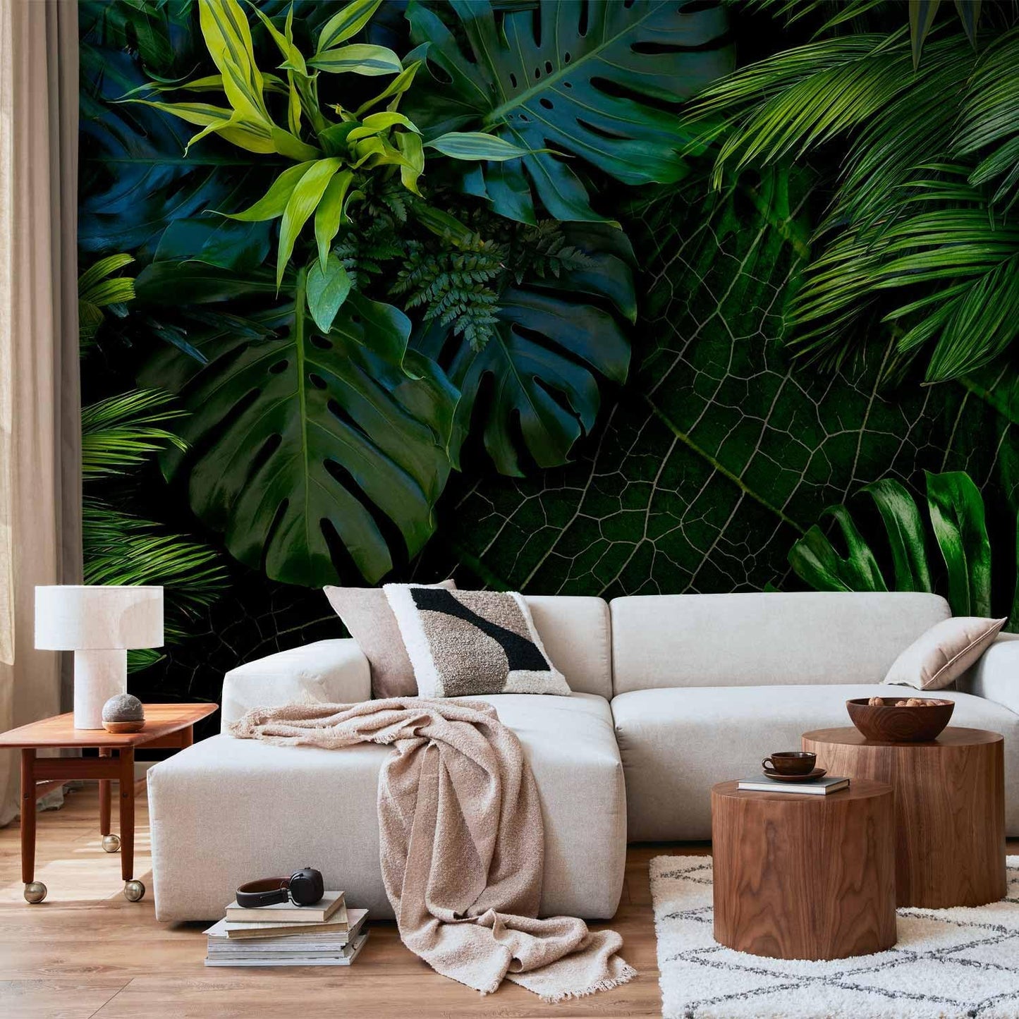 artgeist Premium Wall Mural Tropical 138x101 in - XXL Non-Woven Wallpaper Fleece Wall Decor Photo Print Picture Image Design Home b-C-0224-a-a
