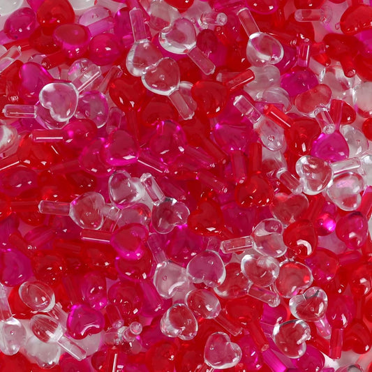 Ceramic Tree Replacement Bulbs - Bulbs for Vintage Ceramic Christmas Tree - Ceramic Christmas Tree Lights - Ceramic Christmas Tree Bulbs - Ceramic Christmas Tree Replacement Lights (150, Heart)