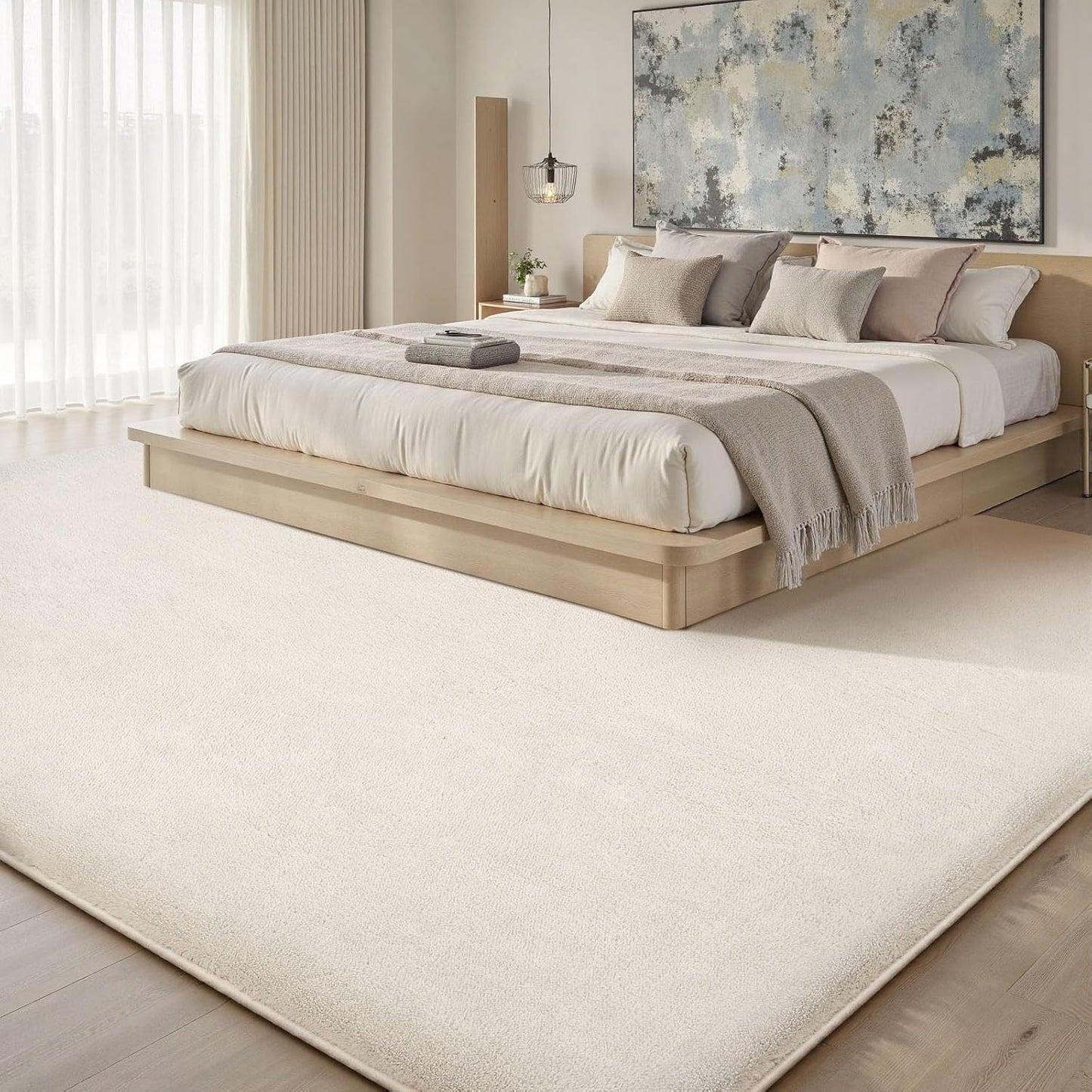 Sour Lemon 8x10 Area Rugs for Living Room, Soft Large Area Rug Fluffy Rugs for Bedroom，Machine Washable Area Rug Non Slip Carpet Rug for Living Room Playroom Kids Room Home Decor