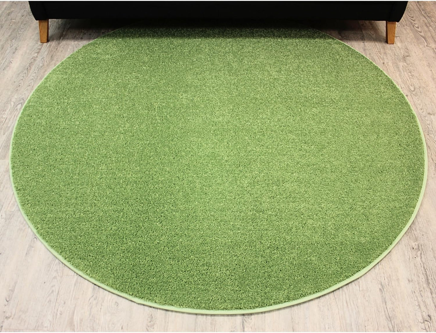 KOECKRITZ Soft and Colorful Kids Classroom Area Rugs (Passes Flammability Pill Test) Many Sizes and Bright Colors to Select from (8' Round, Lime)