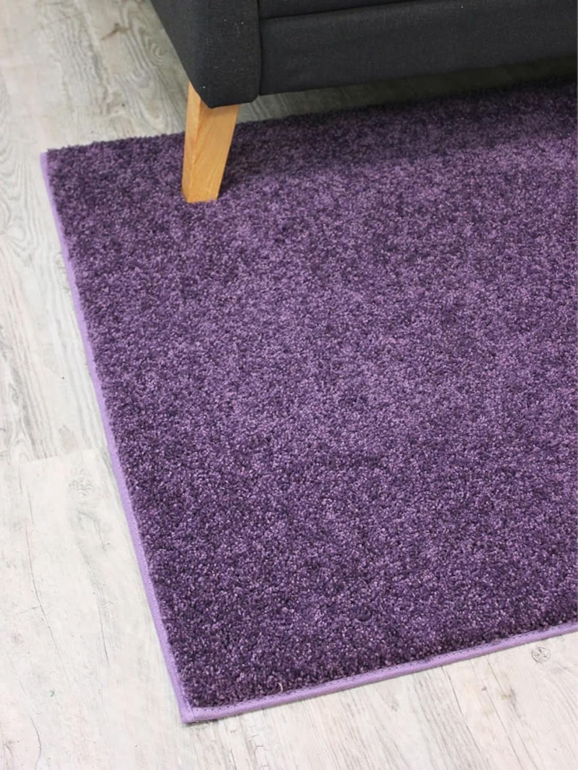KOECKRITZ Soft and Colorful Kids Classroom Area Rugs (Passes Flammability Pill Test) Many Sizes and Bright Colors to Select from (6' x 9', Eggplant)