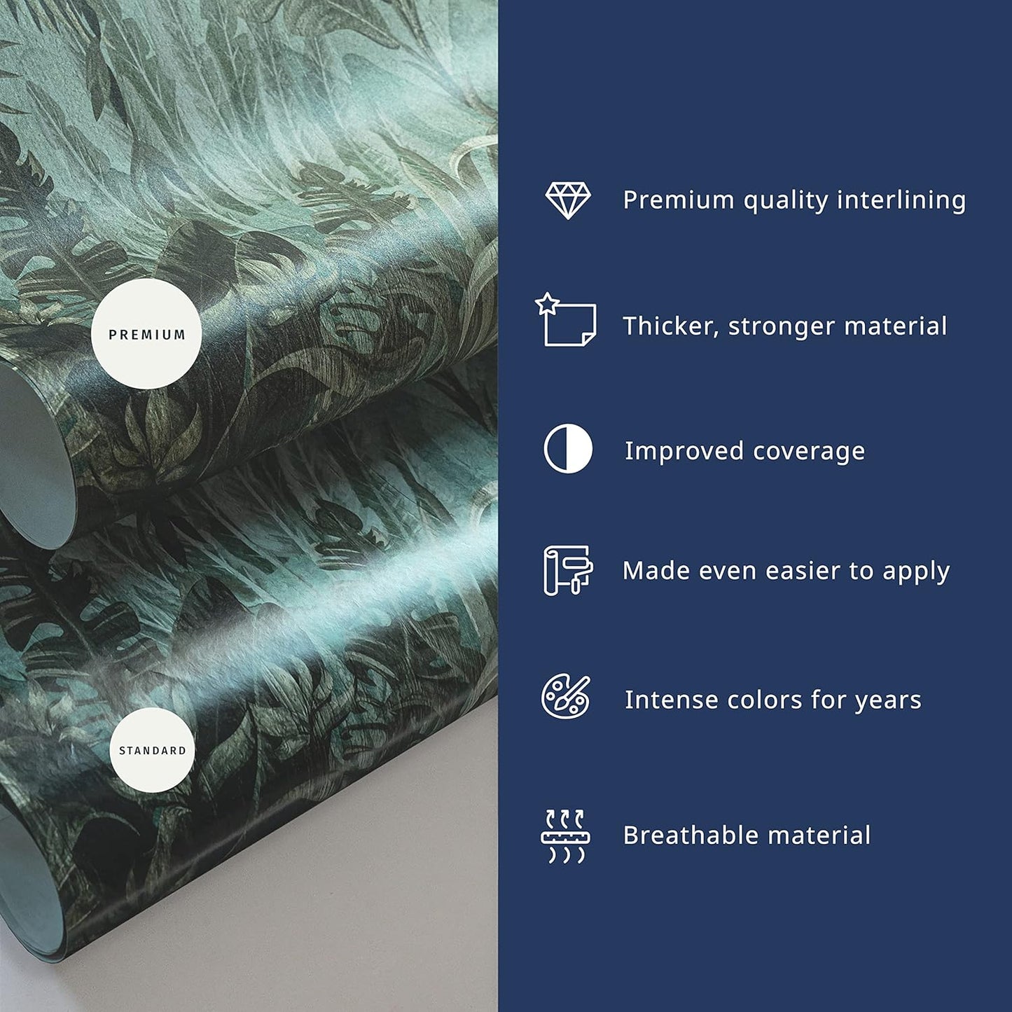 artgeist Premium Wall Mural World Map 138x101 in - XXL Non-Woven Wallpaper Fleece Wall Decor Photo Print Picture Image Design Home Map of The World k-A-0125-a-a