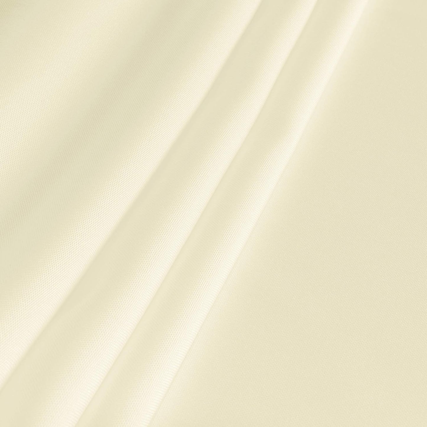 sancua Rectangle Tablecloth - 90 x 132 Inch - Water Resistant Spill Proof Washable Polyester Table Cloth, Decorative Fabric Table Cover for Dining Tables, Buffet Parties and Camping, Beige