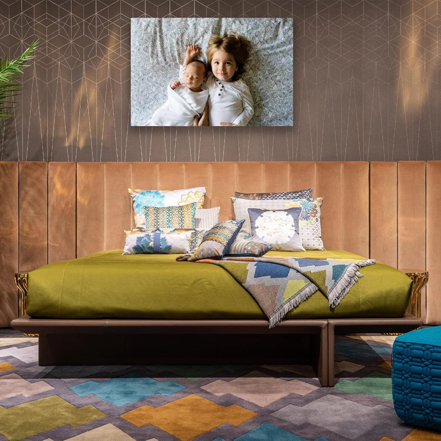 Custom Canvas Prints with Your Photos Custom Wall Art Personalized Canvas Pictures for Pet/Family Gifts for Mom/Men/Women (18'' W x 30'' H)