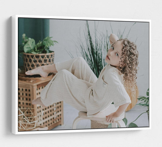 Personalized Custom Canvas Prints: Photo On Canvas (White, 10x10) Transform Your Photos into Stunning Framed Wall Art Digitally Printed Photo To Canvas Ideal for Home Decor, Gifts Keepsakes.