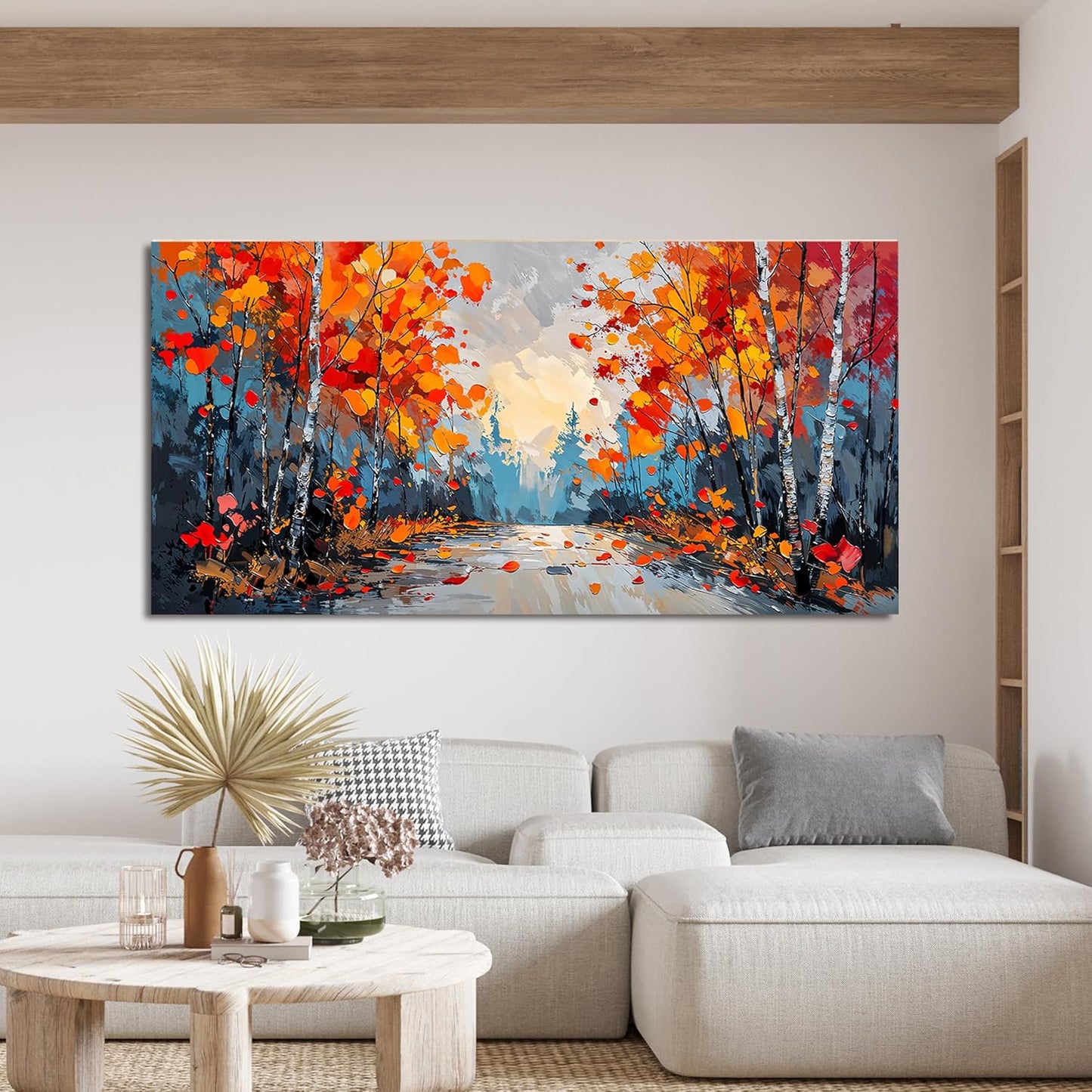 Canvas Wall Art Decor Large Vintage Wall Art Prints Wall Art Pictures for Living Room Canvas Art Wall Decor Nature Botanical Wall Art Decorations Oversized Artwork for Walls Home Office Decor 29"X58"
