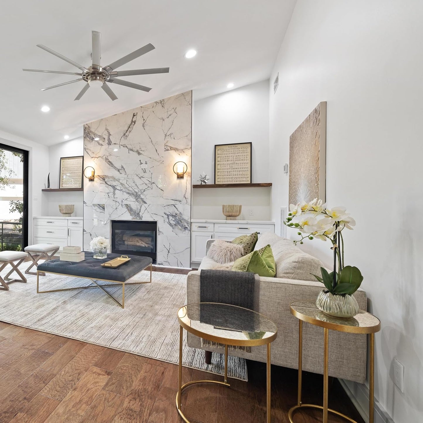 joelsantiques - 54 Inch Wooden Floating Shelves for Wall - 54x6x2 in - Made of Natural Wood - Long Heavy Duty Rustic Wall Shelves for Bedroom - Perfect for Living Room, Kitchen - Medium Brown