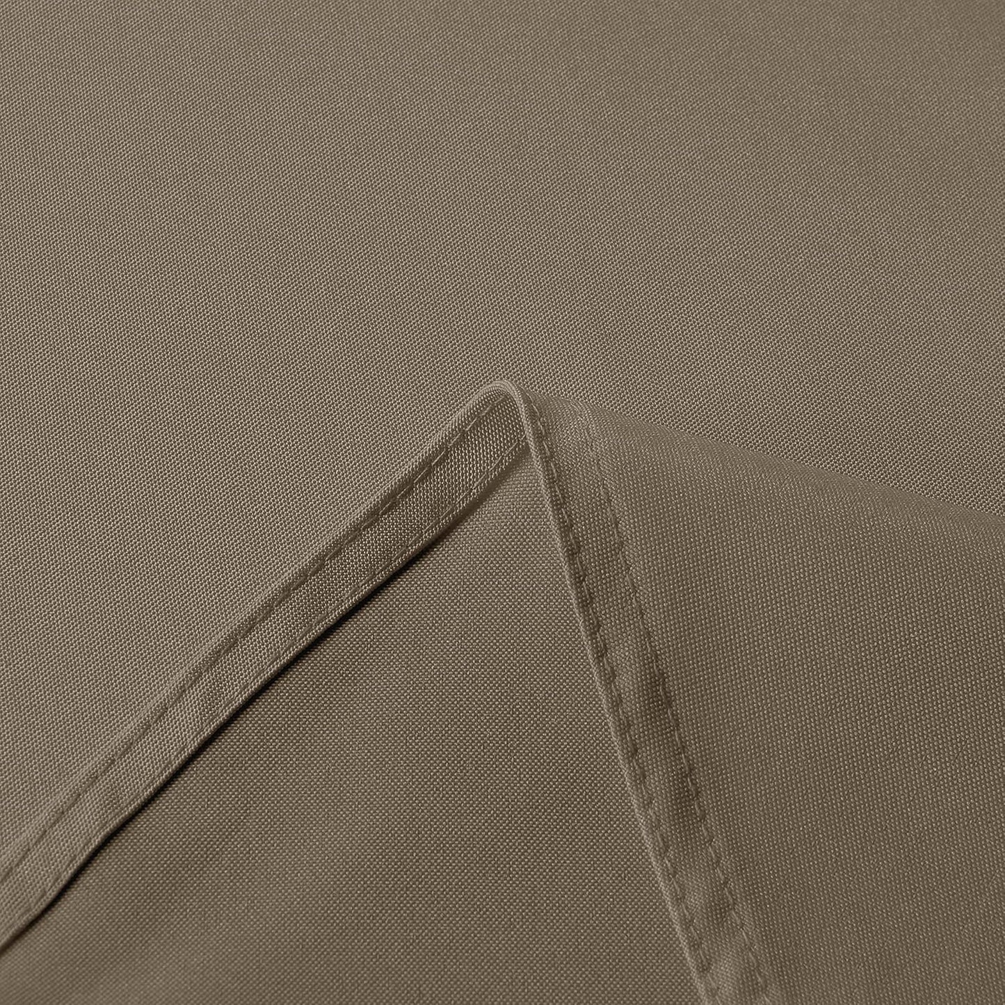 sancua Rectangle Tablecloth - 60 x 120 Inch - Stain and Wrinkle Resistant Washable Polyester Table Cloth, Decorative Fabric Table Cover for Dining Tables, Buffet Parties and Camping, Taupe