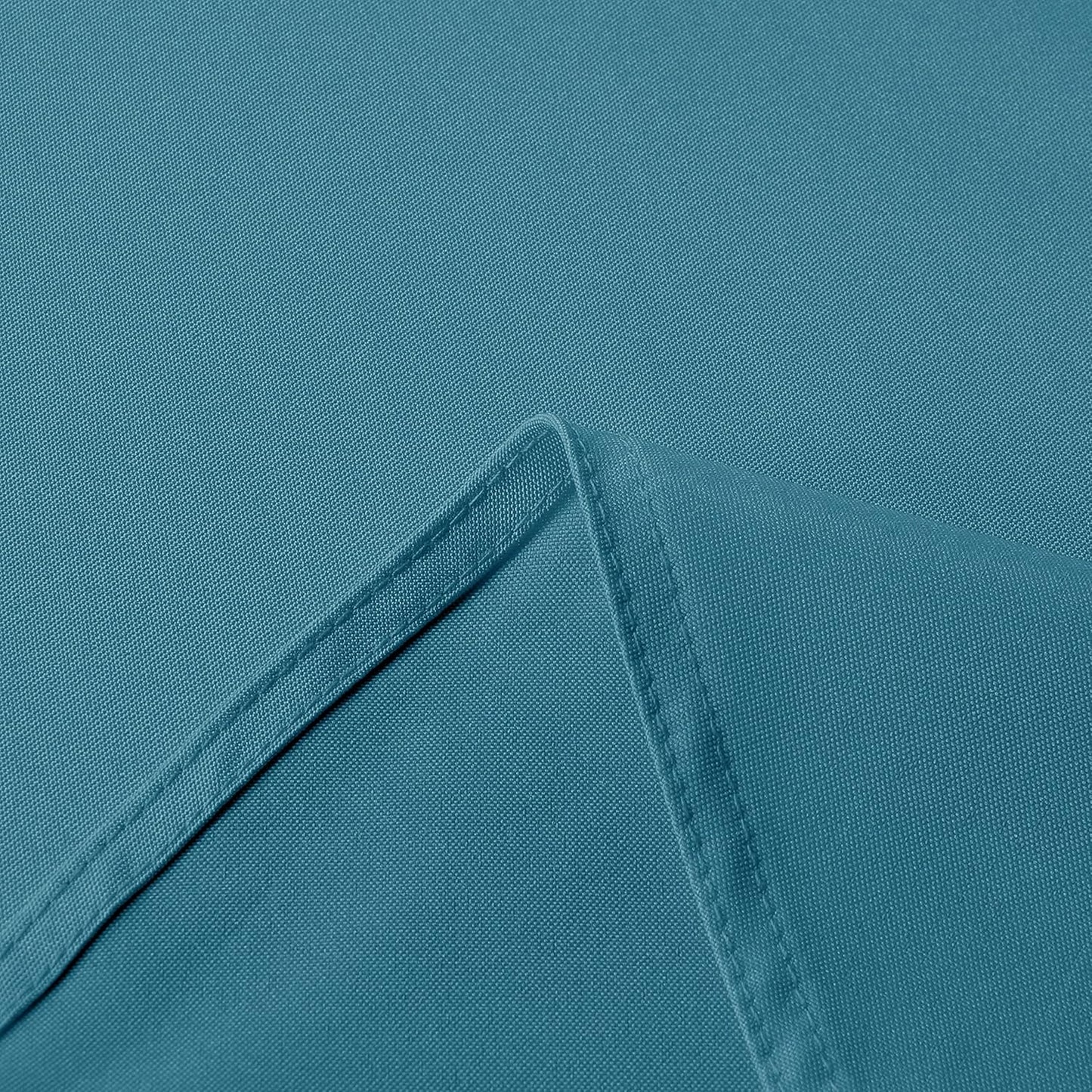 sancua Square Tablecloth - 60 x 60 Inch - Stain and Wrinkle Resistant Washable Polyester Table Cloth, Decorative Fabric Table Cover for Dining Tables, Buffet Parties and Camping, Teal